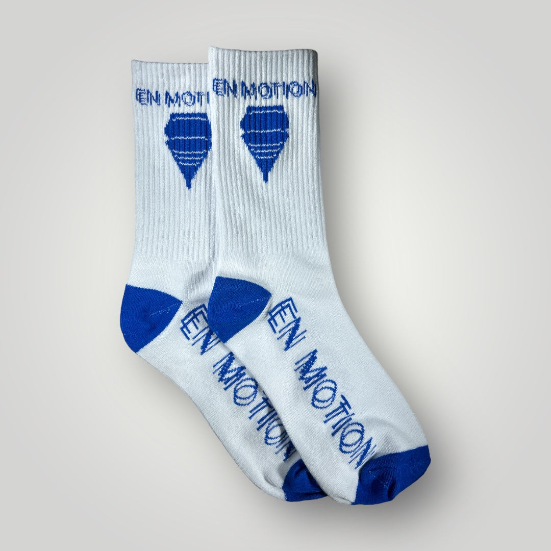 EN MOTION CLASSIC LOGO SOCKS "BLUE"