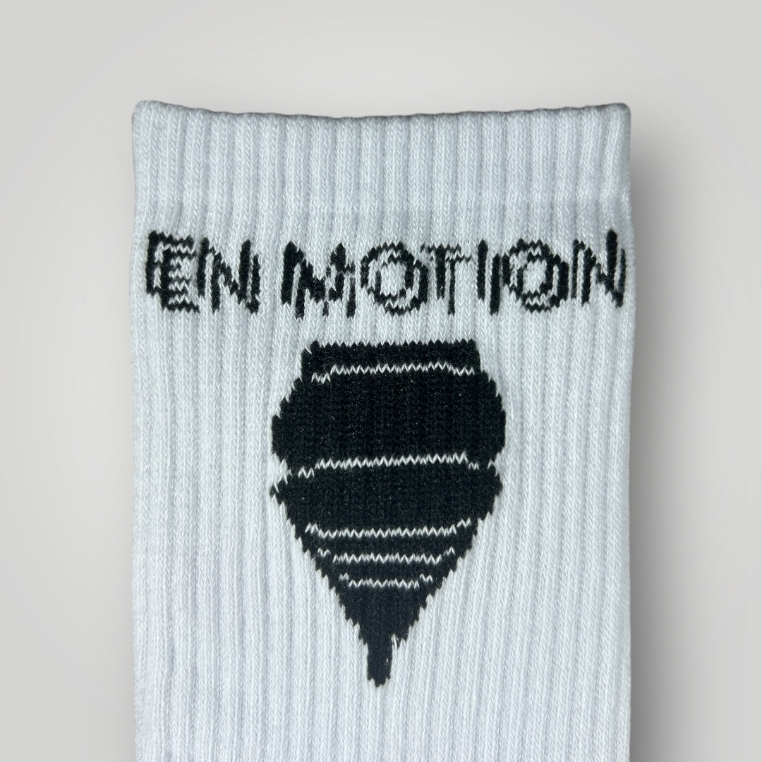 EN MOTION CLASSIC LOGO SOCKS "BLACK"