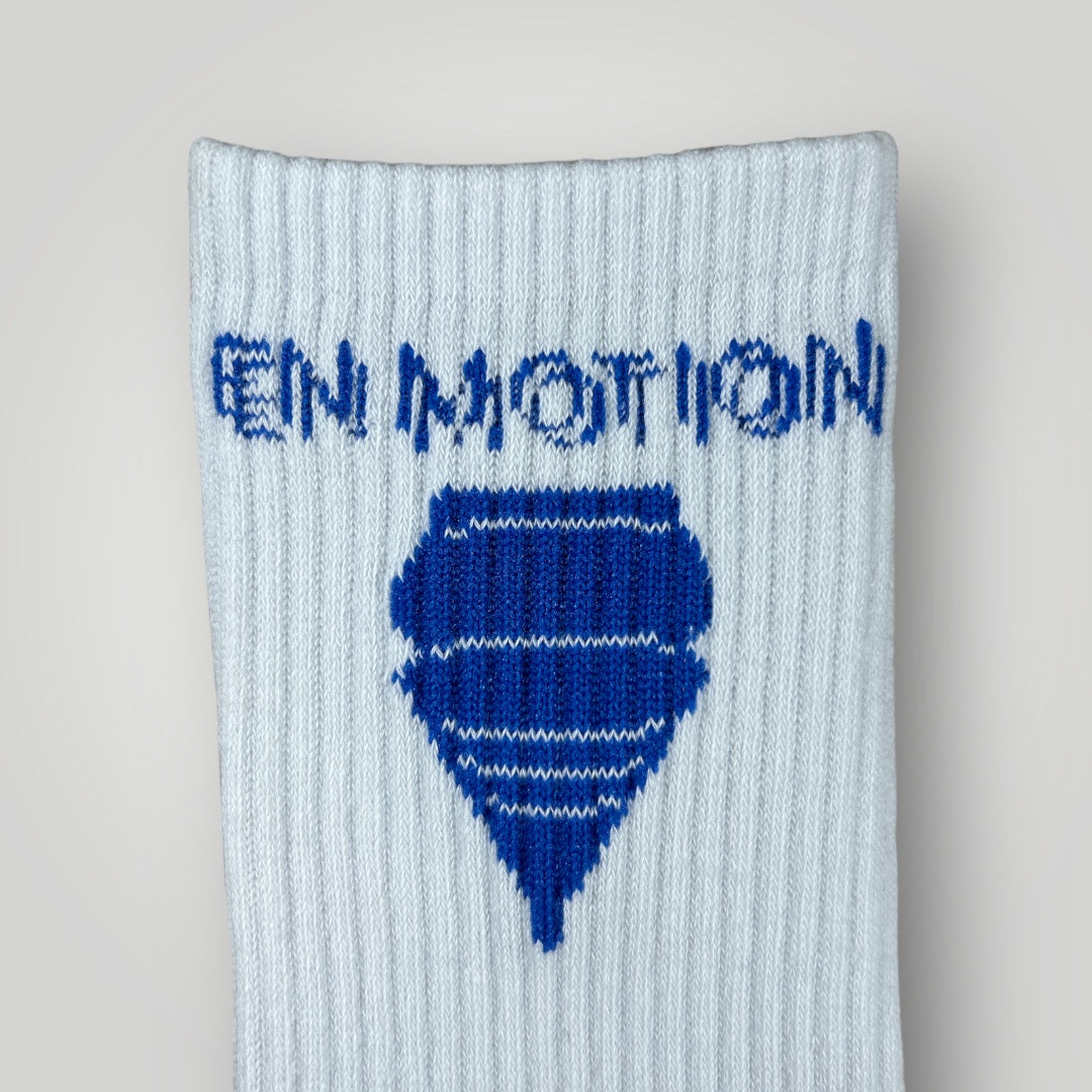 EN MOTION CLASSIC LOGO SOCKS "BLUE"