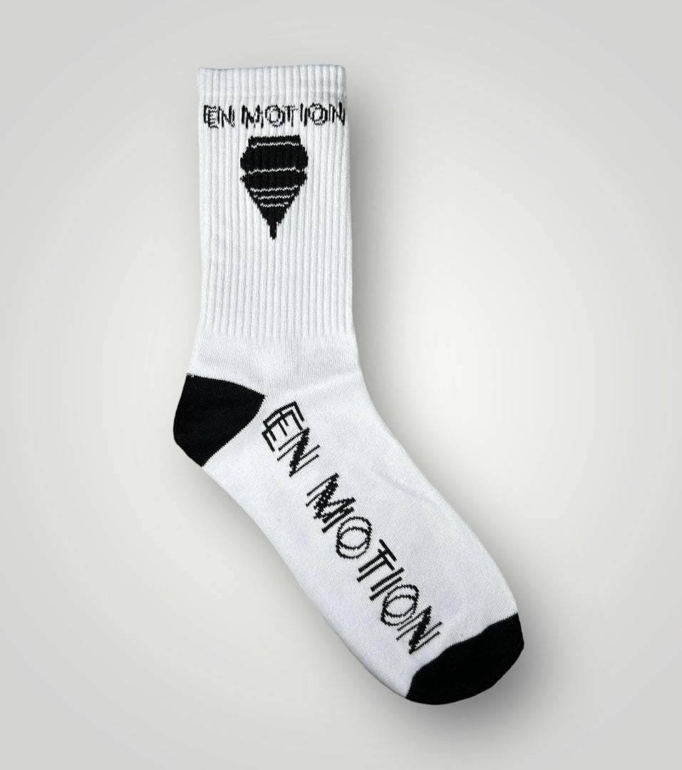 EN MOTION CLASSIC LOGO SOCKS "BLACK"