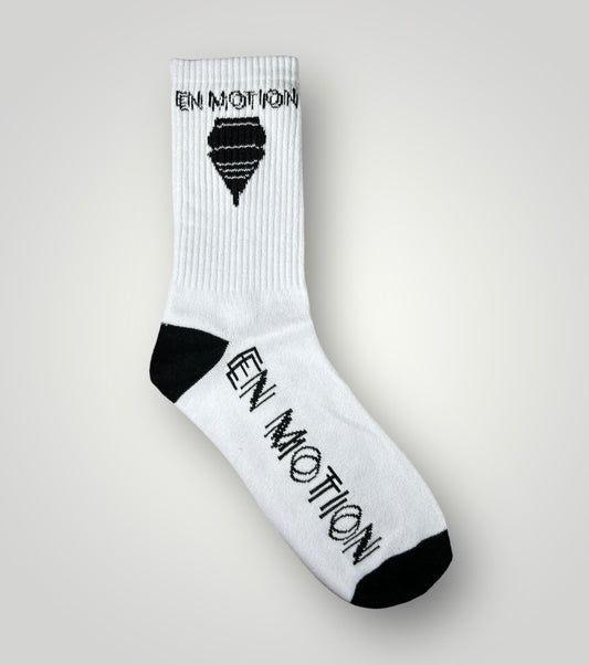 EN MOTION CLASSIC LOGO SOCKS "BLACK"