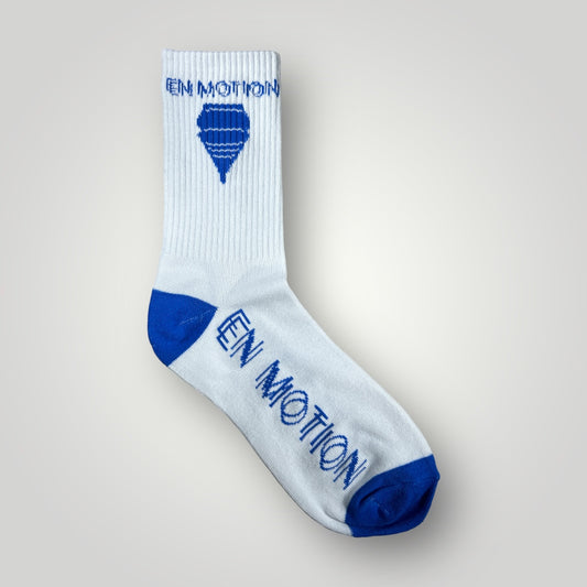 EN MOTION CLASSIC LOGO SOCKS "BLUE"